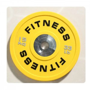 Gym Weightlifting Grip Plate Set Urethane CPU 20kg Weight Plates