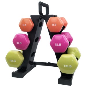 Gym equipment dumbbell rack stand fitness products