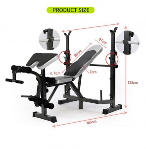 Wholesale portable sit up chest multipurpose gym adjustable foldable incline weight lifting dumbbell bench press equipment