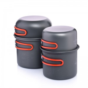 Camping Cookware Set tableware coffee cup Picnic Hiking Mountaineering Camping Cookware