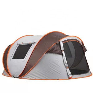 Fiery round storage bag folding outdoor camping custom logo automatic tents