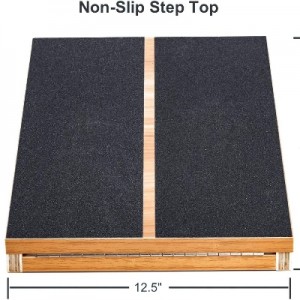 Professional 5 Positions adjustable wooden slant board steel slant board