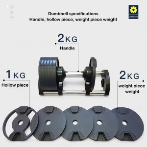 Adjustable Dumbbell Weight Set Free Weight Set for Men & Women Home Gym Office Exercise and Fitness Equipment Workout Body Building Training