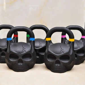 Gym Equipment Skull Kettlebell Cast Iron Competition Kettlebell Monkey Kettlebell