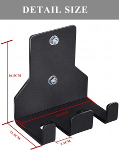 Wholesale Weight Lifting Deadlifting Wall Mount Vertical Storage Barbell Holder Ho an'ny Barbell Rack