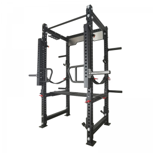 Gym Fitness High Quality Equipment Zida Zomanga Thupi Lophatikizira Squat Rack Bench Press Machine