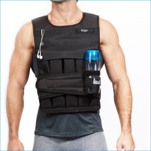 wholesale custom adjustable running training weight vest 10kg 20kg 30kg