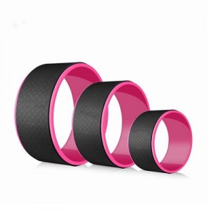 Increase Strength Flexibility Perfect Yoga Foam Roller,Backbends Stretch Back Pain Yoga Wheel