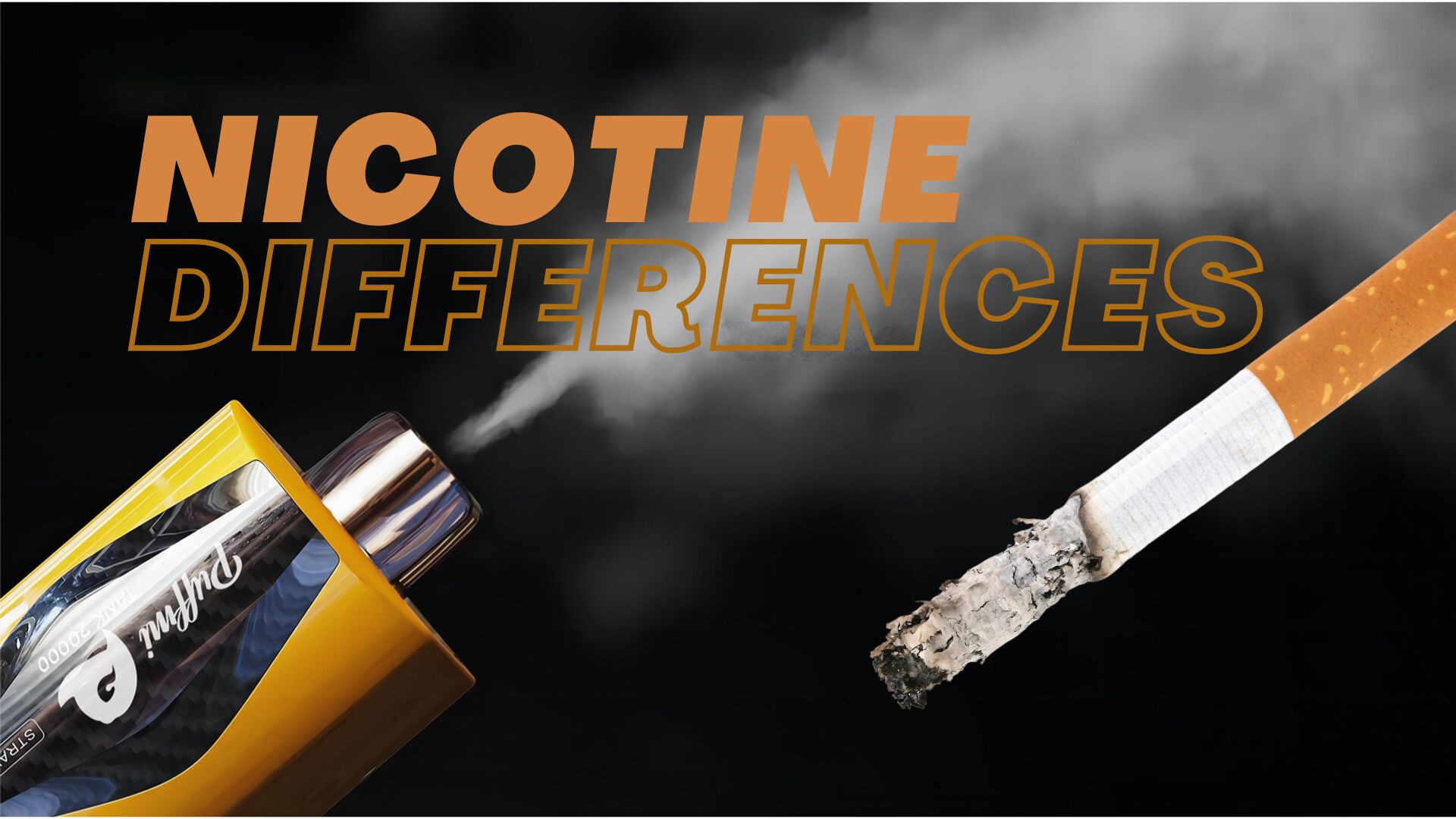 The Nicotine Differences between Traditional Cigarettes and Vapes