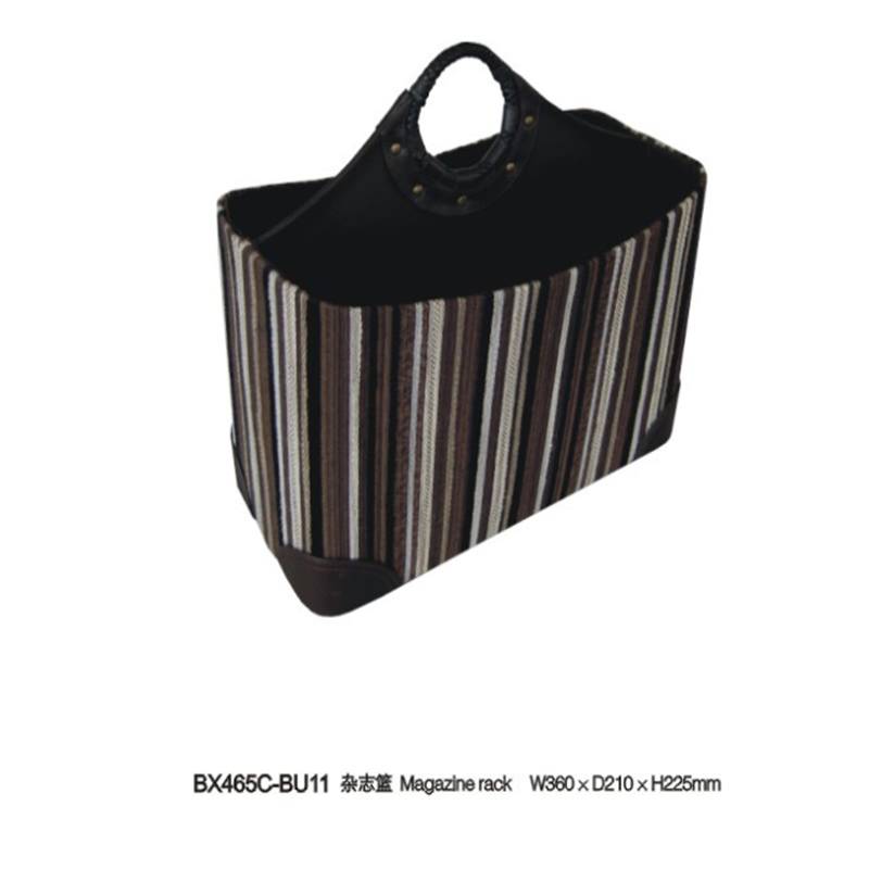 Faux Leather Rubbish Bin - Wholesale Leather Storage Accessories Chinese Factory – King Lion Featured Image