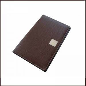 Factory selling Leather File Rack - Pu Leather Restaurant Bill Folder China Factory – King Lion