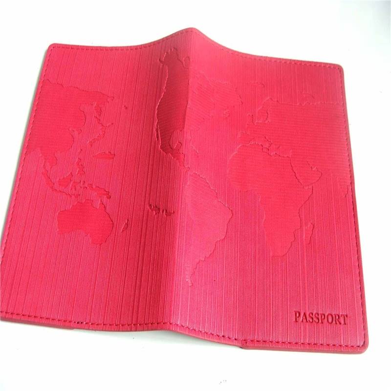 pu leather passport holder