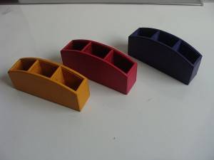 Three  Section  Pencil Holder for Desk