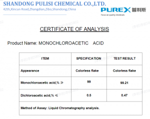 Factory made hot-sale China Monochloroacetic Acid Good Price Chloroacetic Acid Monochloroacetic Acid 99