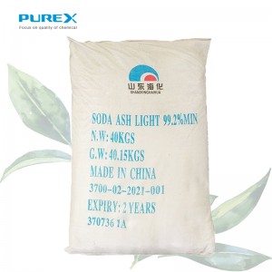 Quality Inspection for Industry CAS 497-19-8 Sodium Carbonate Soda Ash Light / Dense for Food Grade