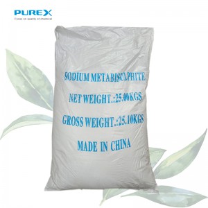 Factory Price For High-Quality Food Grade 96.5% Sodium Metabisulphite for Food Additives