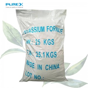 Factory wholesale 96% Potassium Formate for Petroleum Leather, Dyeing, Cement, Carbon Black Used Potassium Formate