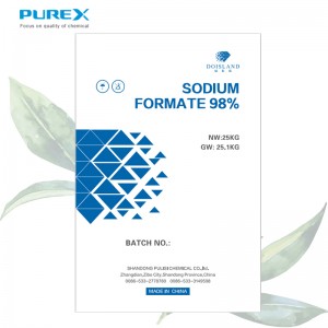 Supplier White Powder 98% Sodium Formate for Industrial Grade