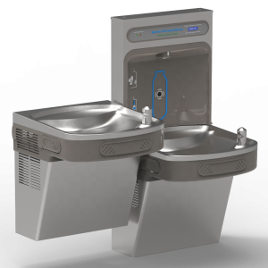Pampublikong Touchless Stainless Steel Wall Drinking Fountain Water Cooler