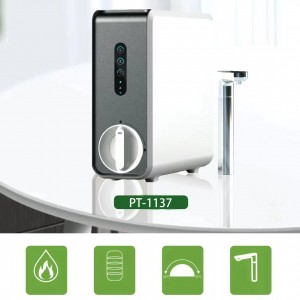 Puretal nieuwste ontwerp ondergootsteen alles-in-één RO-waterzuiveringsmachine voor instant hete RO-waterdispsenser voor thuis