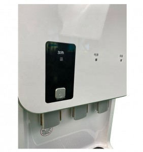 Dispensador automático de auga fría quente de deseño coreano a prezo de fábrica con sistema de filtro UF