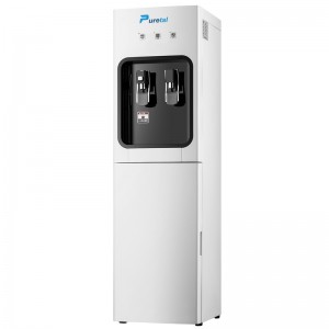Distributeur d'eau potable froide et chaude automatique en plastique portable avec RO pour le bureau et la maison