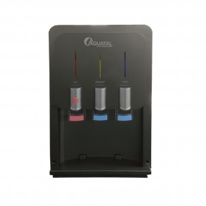 Desktop Water Dispenser Hot Cold UF Purification System Electric Power Source for Hotel Use
