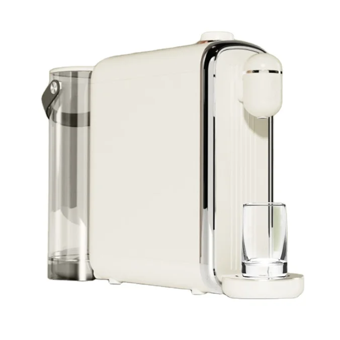 Desktop Mini Elegant Instant Hot Water Hitator Dispenser með UF vatnssíuhreinsunarkerfi fyrir skrifstofu