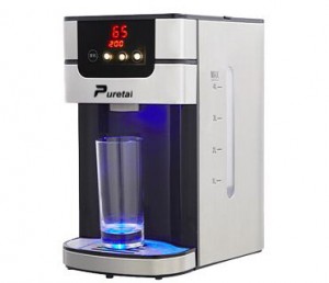 Smart table top electric osmosis automatic instant hot drinking water dispenser and purifier with ro filter system