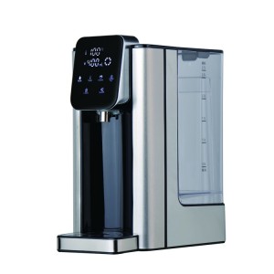 Fábrica por xunto China Uso doméstico de calefacción rápida Pantalla LED dixital Dispensador de auga de barra de té frío quente