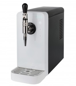 Dispensador de refrixerante fría e gasificadora de auga con gas