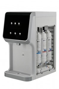 Dispensador de purificador d'aigua freda i calenta amb pantalla tàctil de Corea amb sistema RO