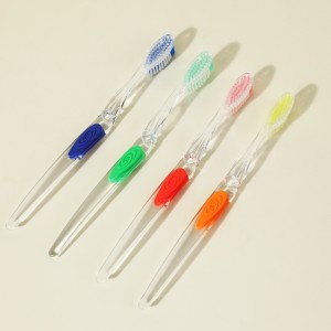 Modernong Handle Eco Rubber Plastic Custom Manual Toothbrush