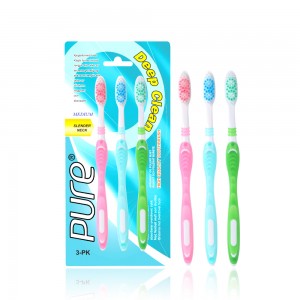 Limpyo nga Oral Whitening Nylon Bristles Toothbrush