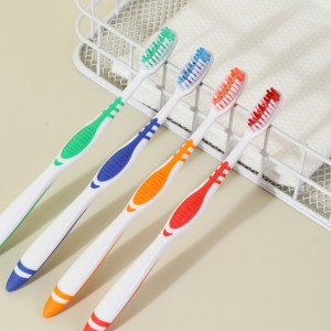 නිදහස් සාම්පල අභිරුචිකරණය ලාංඡනය Toothbrush High Quality Whitening Toothbrush