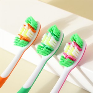Brosse à dents en silicone Soin des dents Poils ultra doux