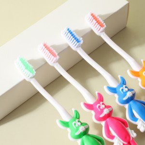Spazzolino da denti per bambini in piedi verticale per la cura dei denti