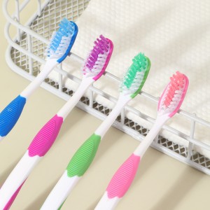 4 Pack Tongue Cleaner&Cup Polishing Family Pack Toothbrush