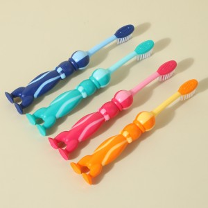 Teeth Clean Mos Bristle Cartoon Kids Toothbrush