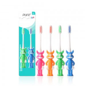 Pag-atiman sa Ngipon Vertical Standing Kids Toothbrush