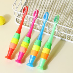 Silicone Handle Non-Slip Kids Toothbrush