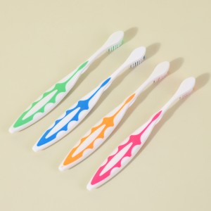Biodegradable Toothbrush ස්වභාවික Bristle Toothbrush