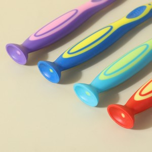 Small-Headed Suction Cup Kids Toothbrush