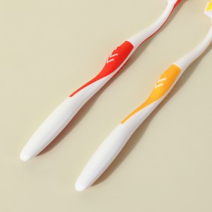 فرشاة أسنان بلاستيكية شعيرات ناعمة فرشاة أسنان للكبار