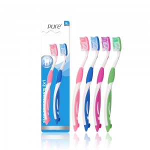 4 PCS Soft Personalized Family Toothbrush