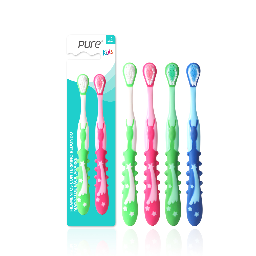 2022 Good Quality Antibacterial Bristles Toothbrush - Oral Hygiene Toothbrush For 2-6 Years Old – Chenjie