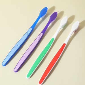 Современная ручка из эко-резины и пластика, ручная зубная щетка на заказ для дома