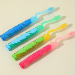 Raspall de dents de goma amb ventosa de cap petit per a nens