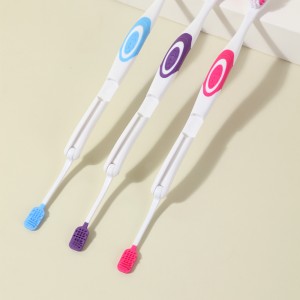 Irjus tal-Brush Colorful Toothbrush Lanżit Artab Għal Snien Sensittivi