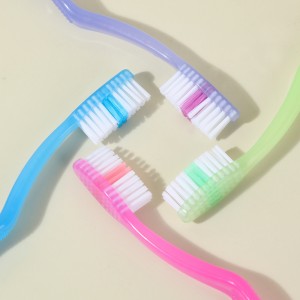 4 Pcs Candy Color Family Toothbrush